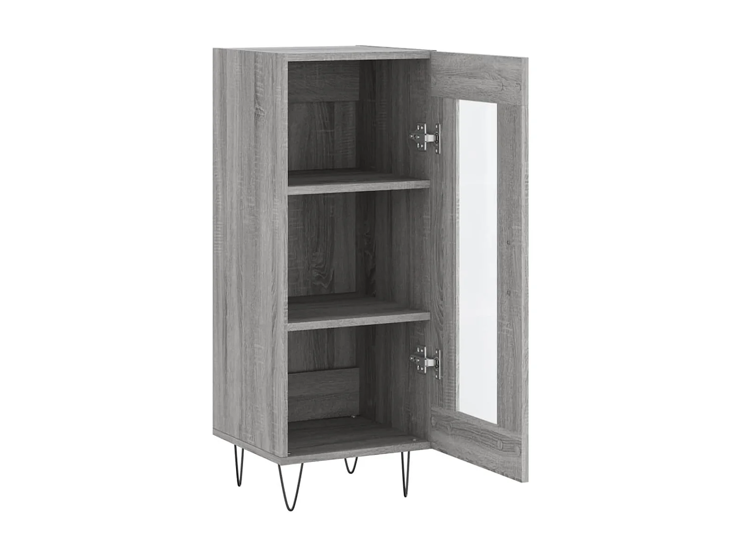 Sideboard Grau Sonoma - Lowboard 34,5x34x90 cm Holzwerkstoff -RM22546