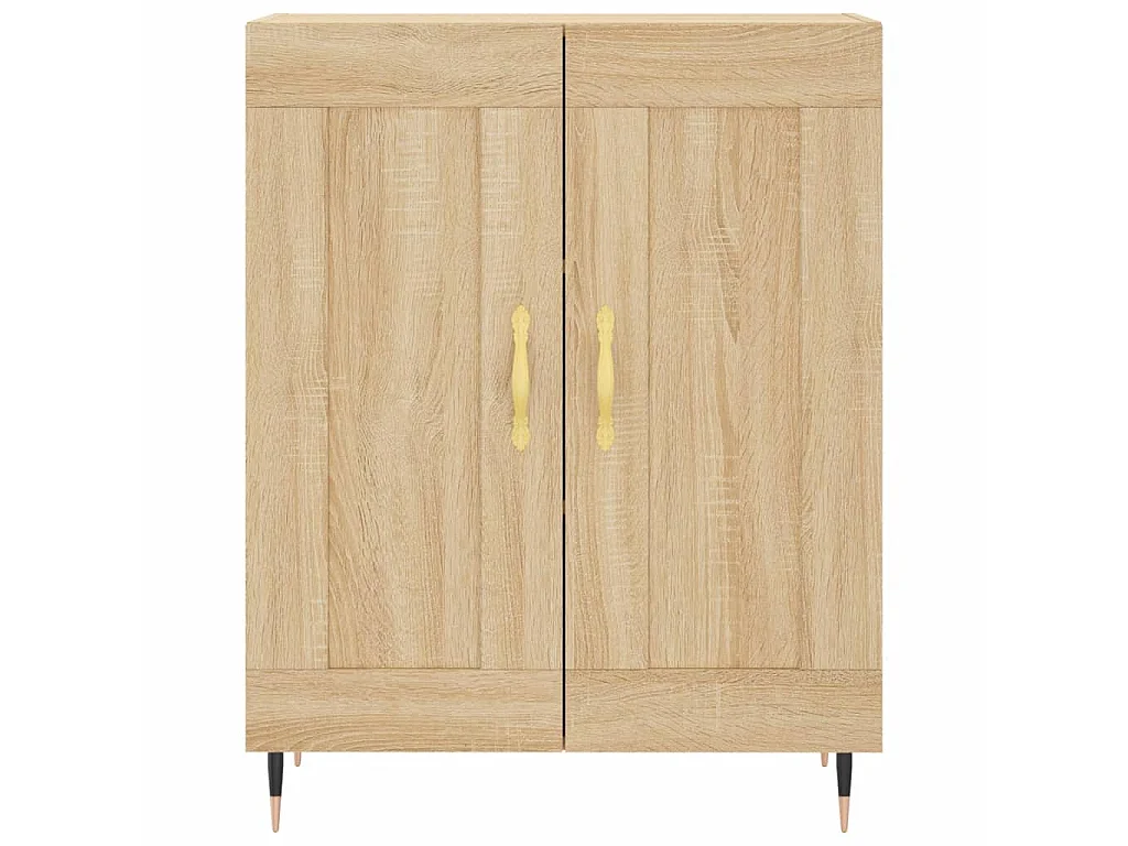 Sideboard Anrichte Sonoma-Eiche 69,5x34x90 cm Holzwerkstoff -RM18298