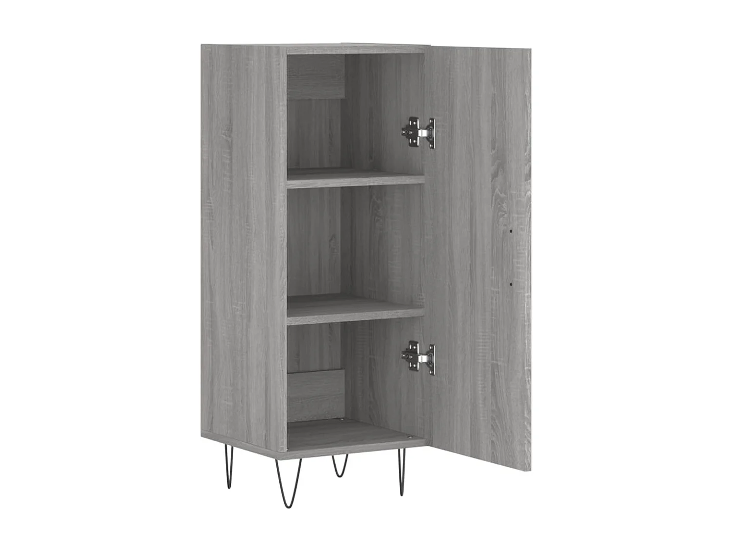 Sideboard Grau Sonoma - Lowboard 34,5x34x90 cm Holzwerkstoff -RM74100