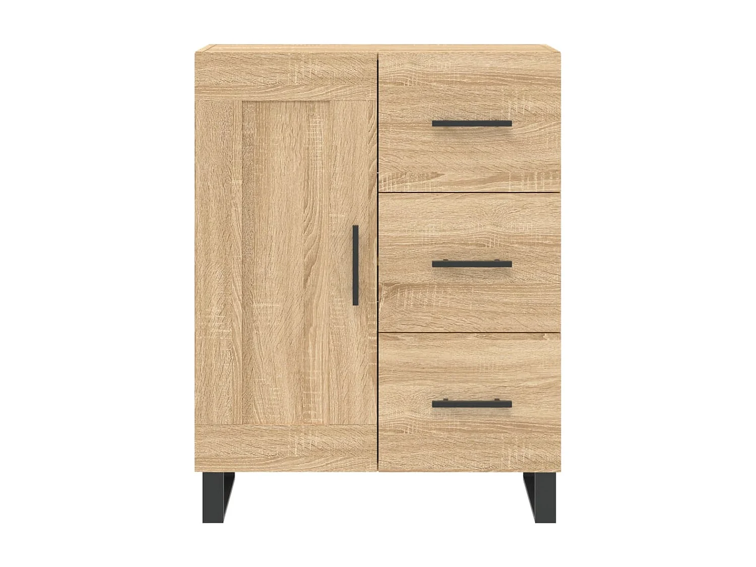 Sideboard Anrichte Sonoma-Eiche 69,5x34x90 cm Holzwerkstoff -RM90514