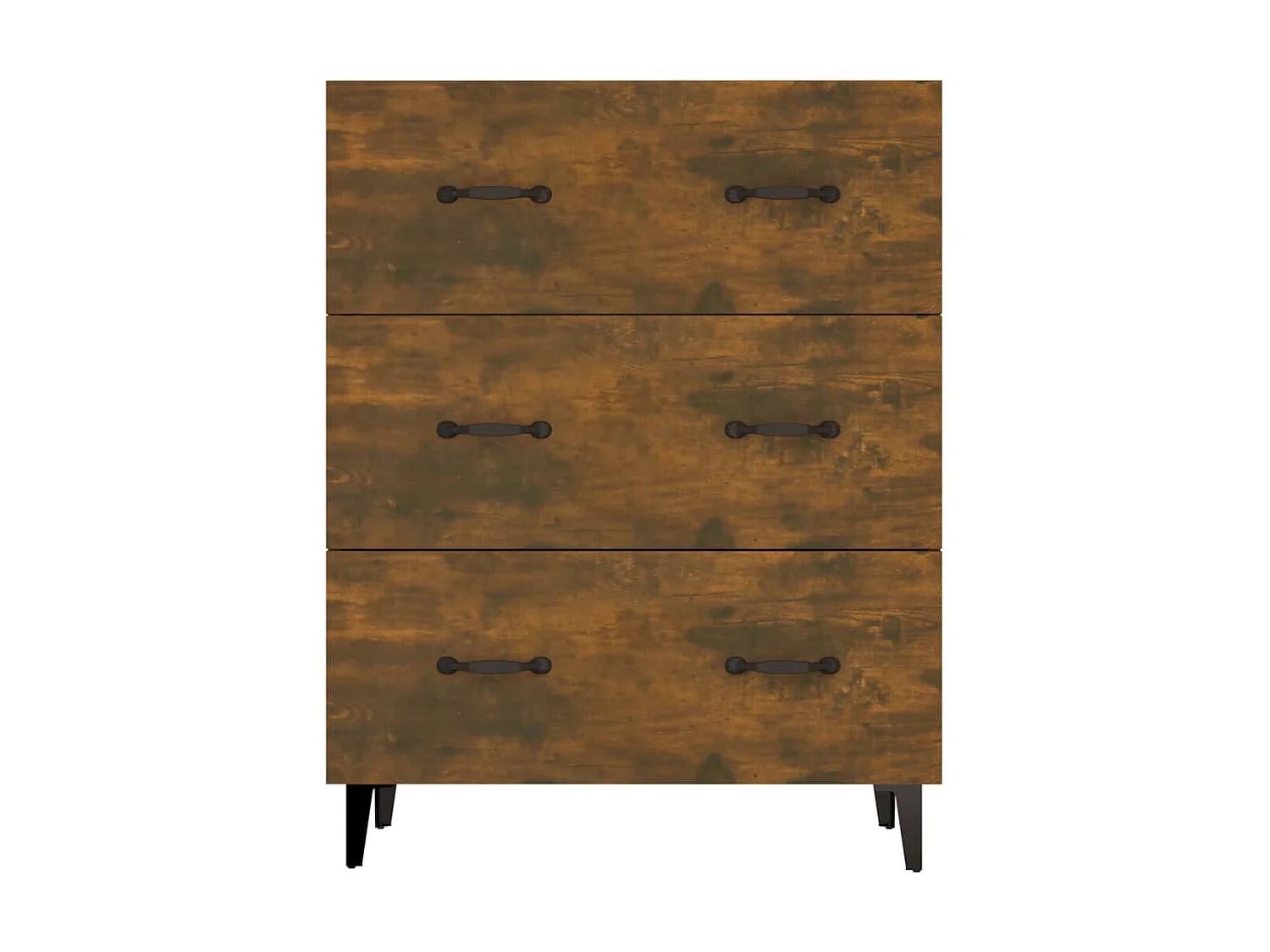 Sideboard Anrichte Räuchereiche 69,5x34x90 cm Holzwerkstoff -RM23457