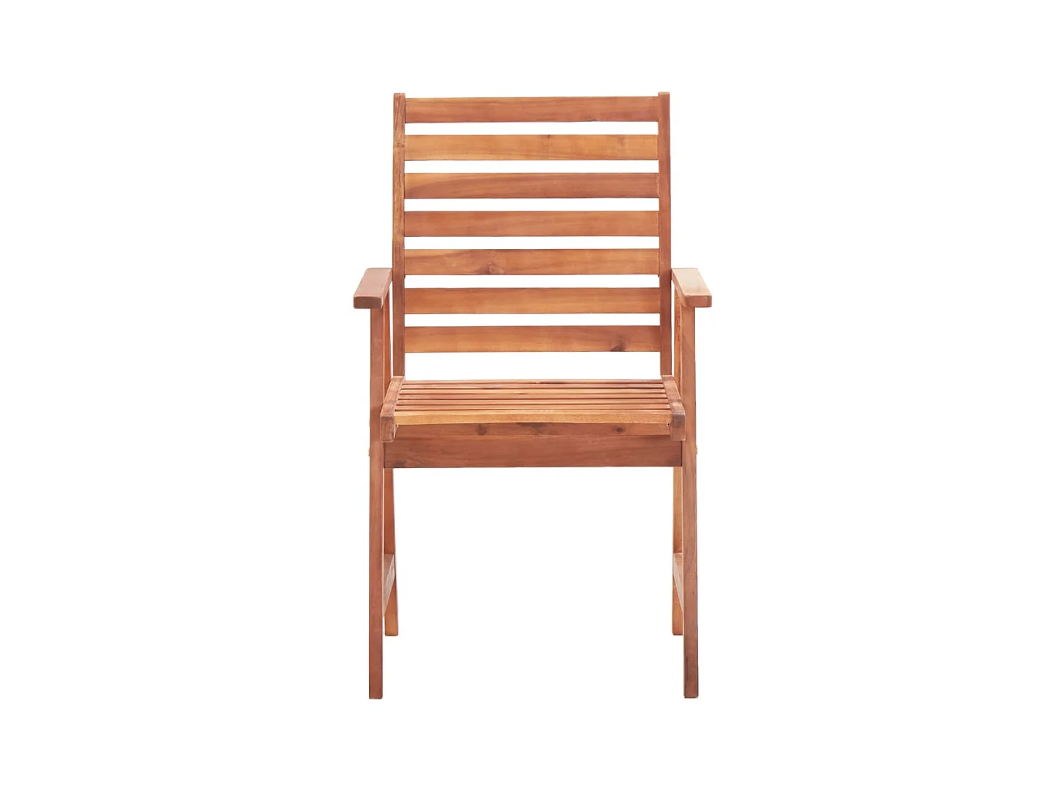 Chaises à dîner d'extérieur 3 pcs avec coussins Acacia massif SEF58577