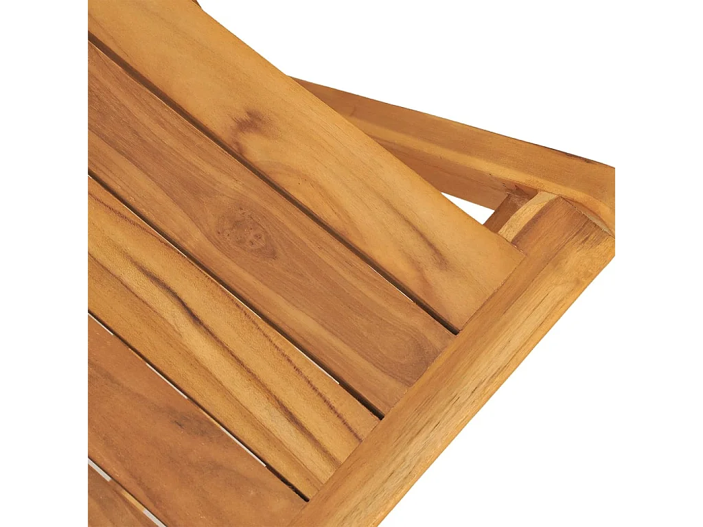 Sillas de jardín plegables 4 uds madera maciza teca 47x61x90 cm ES73555