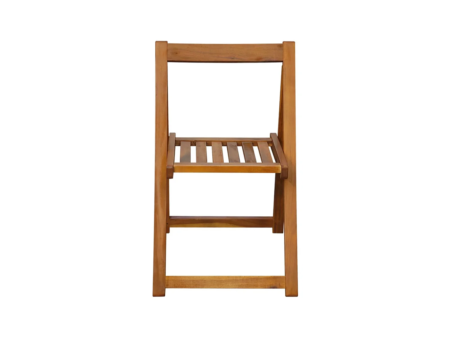 Klappbare Gartenstühle 2 Stk.| Outdoor-Stuhl Massivholz Akazie -gkd71166