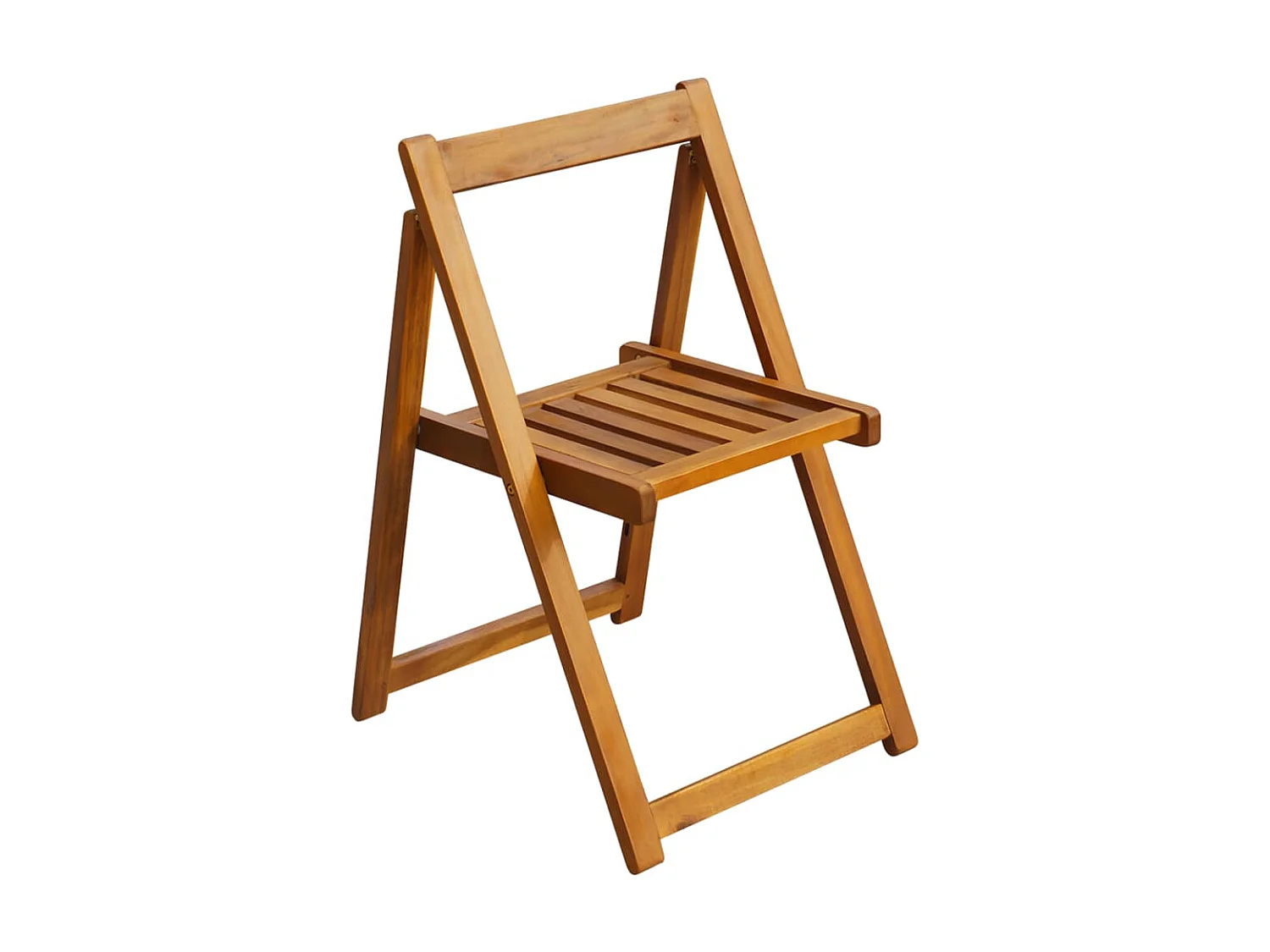 Klappbare Gartenstühle 2 Stk.| Outdoor-Stuhl Massivholz Akazie -gkd71166