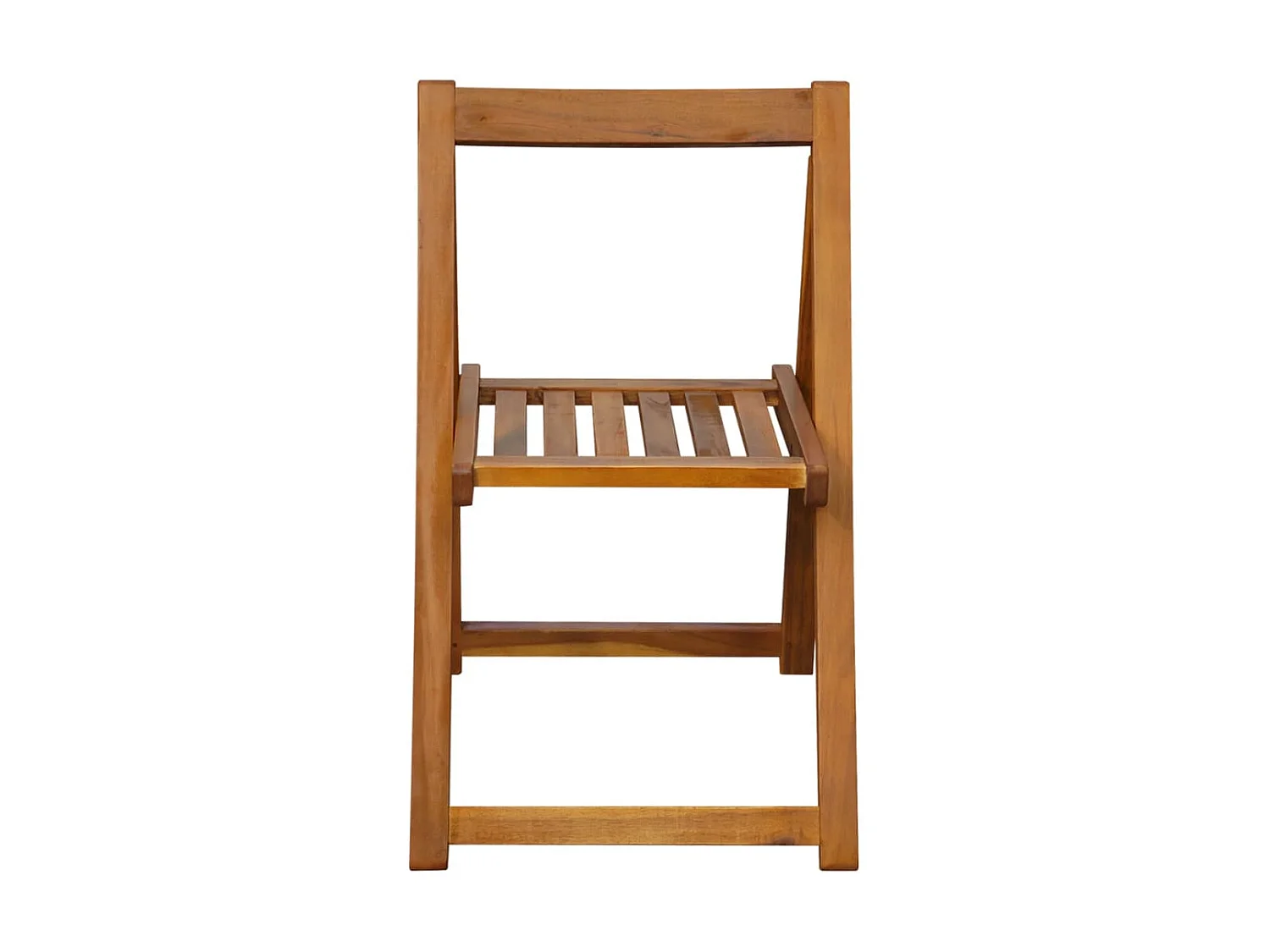 Klappbare Gartenstühle 2 Stk.| Outdoor-Stuhl Massivholz Akazie -gkd71166