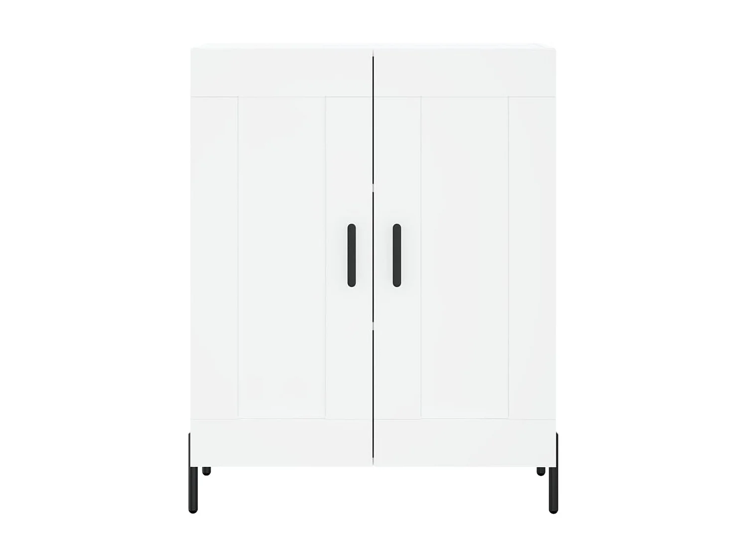 Sideboard Weiß Anrichte 69,5x34x90 cm Holzwerkstoff -RM90200