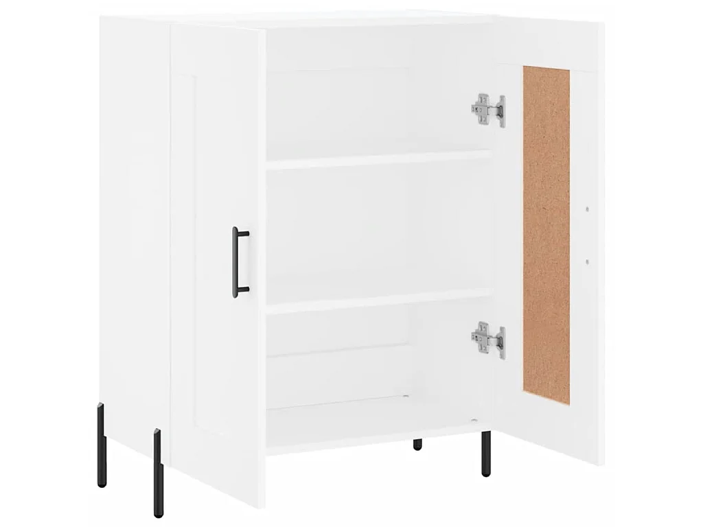 Sideboard Weiß Anrichte 69,5x34x90 cm Holzwerkstoff -RM90200