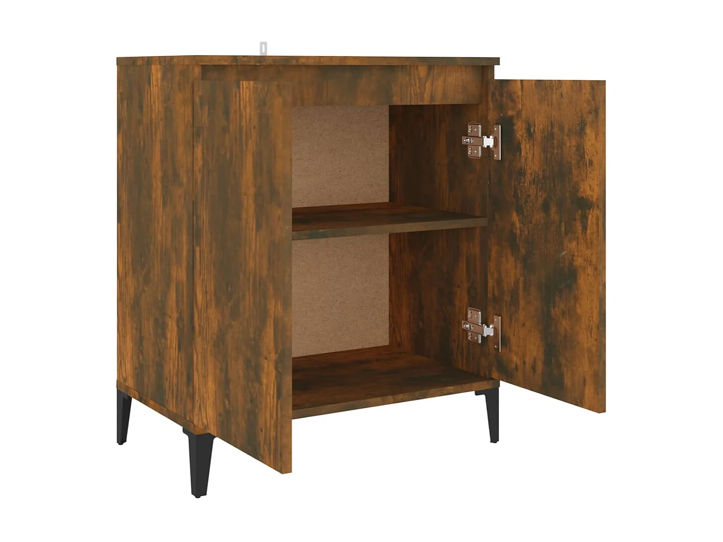 Sideboard Anrichte Räuchereiche 60x35x70 cm Holzwerkstoff -RM42804