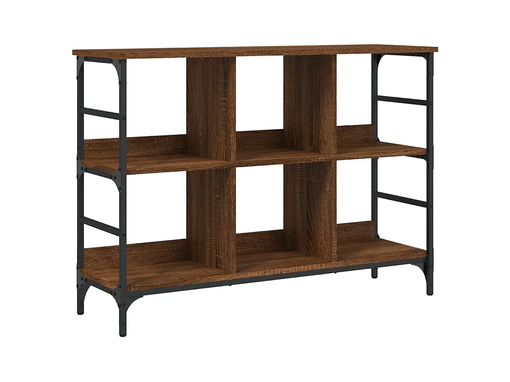 Sideboard Lowboard - Braun Eichen-Optik 102x32x73,5 cm Holzwerkstoff -RM59461