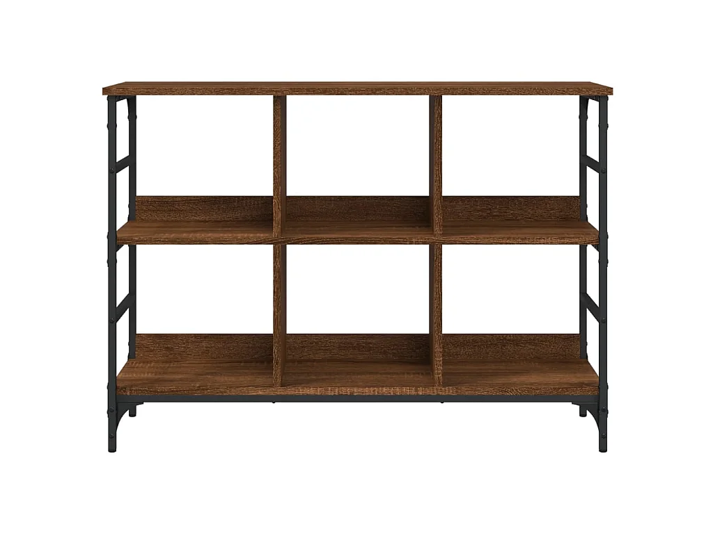 Sideboard Lowboard - Braun Eichen-Optik 102x32x73,5 cm Holzwerkstoff -RM59461