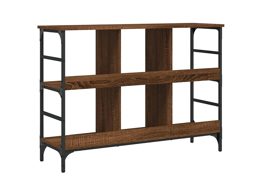 Sideboard Lowboard - Braun Eichen-Optik 102x32x73,5 cm Holzwerkstoff -RM59461