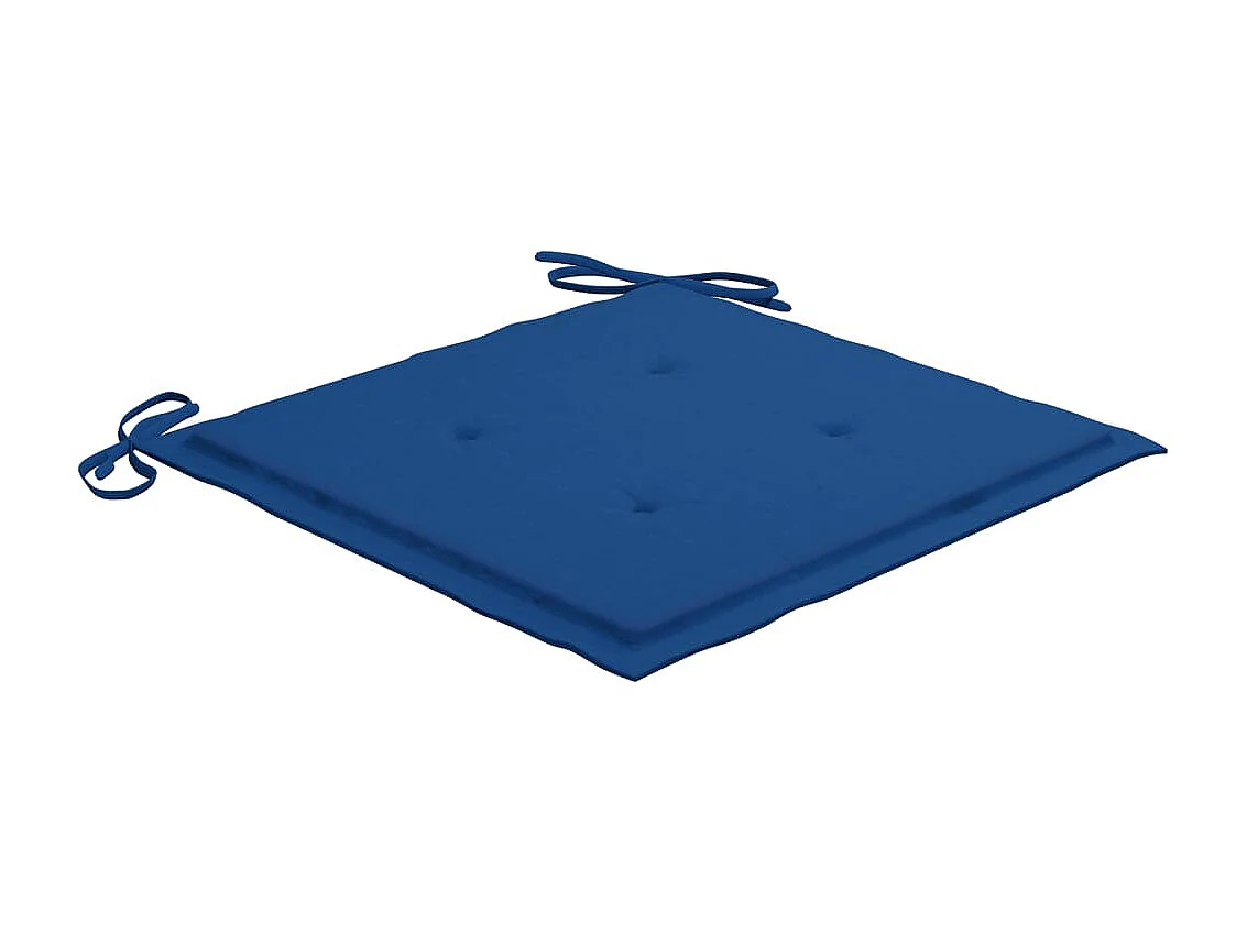 Sillas comedor de jardín y cojines 4 uds madera maciza acacia ES87267