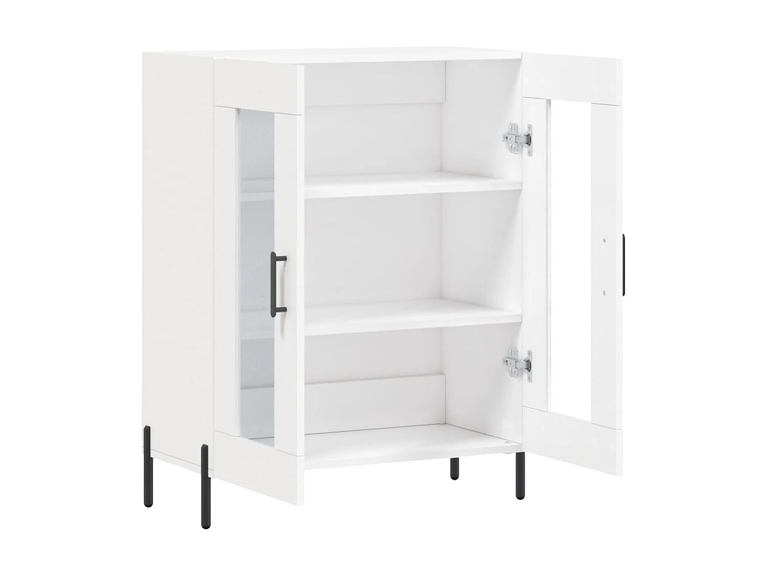 Sideboard Weiß Anrichte 69,5x34x90 cm Holzwerkstoff -RM49722