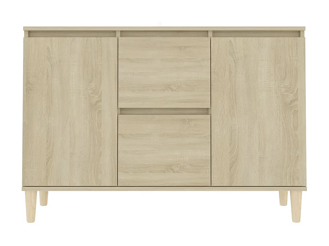 Sideboard Anrichte Sonoma-Eiche 103,5x35x70 cm Holzwerkstoff -RM39171
