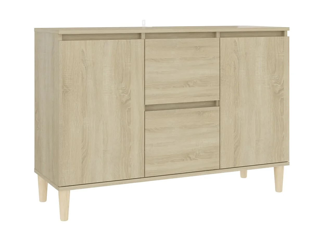 Sideboard Anrichte Sonoma-Eiche 103,5x35x70 cm Holzwerkstoff -RM39171