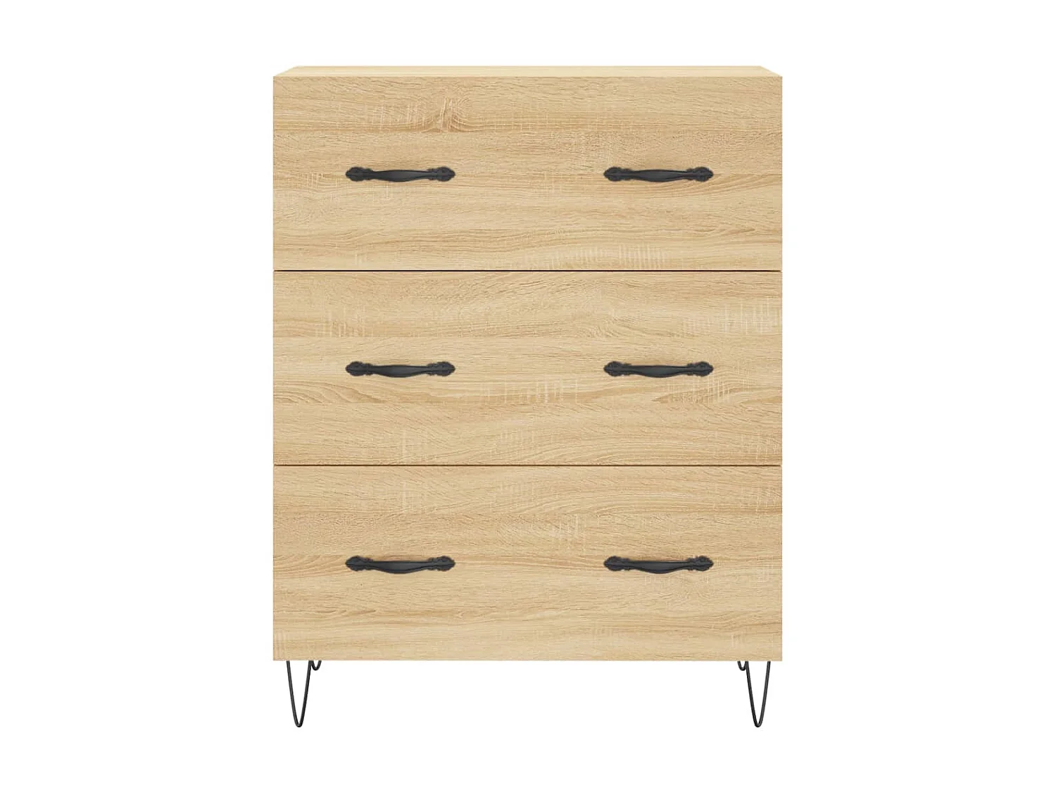 Sideboard Anrichte Sonoma-Eiche 69,5x34x90 cm Holzwerkstoff -RM32065