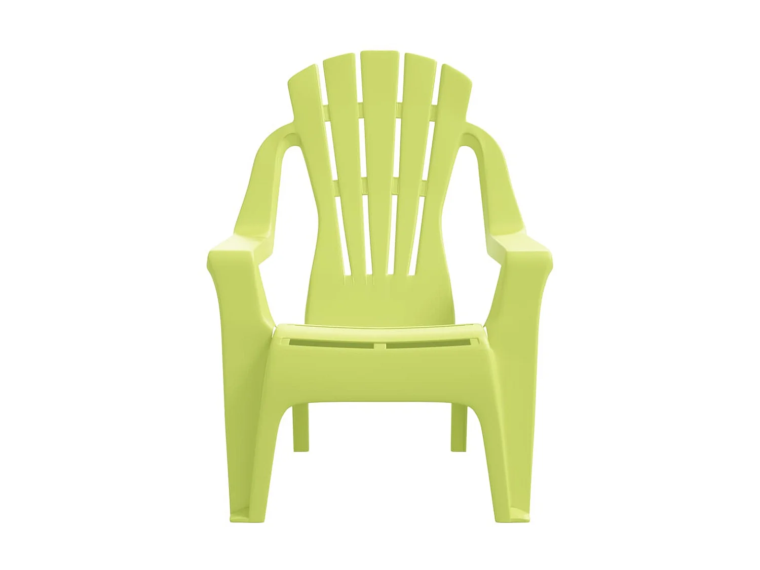 Chaises de jardin pour enfants lot de 2 vert 37x34x44 cm PP SEF13443