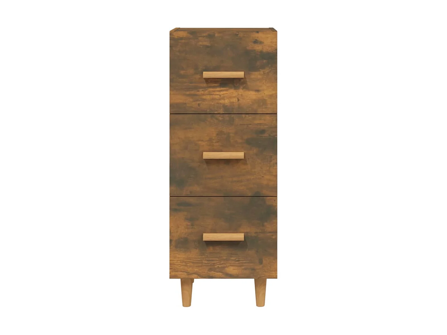 Sideboard Anrichte Räuchereiche 34,5x34x90 cm Holzwerkstoff -RM87250