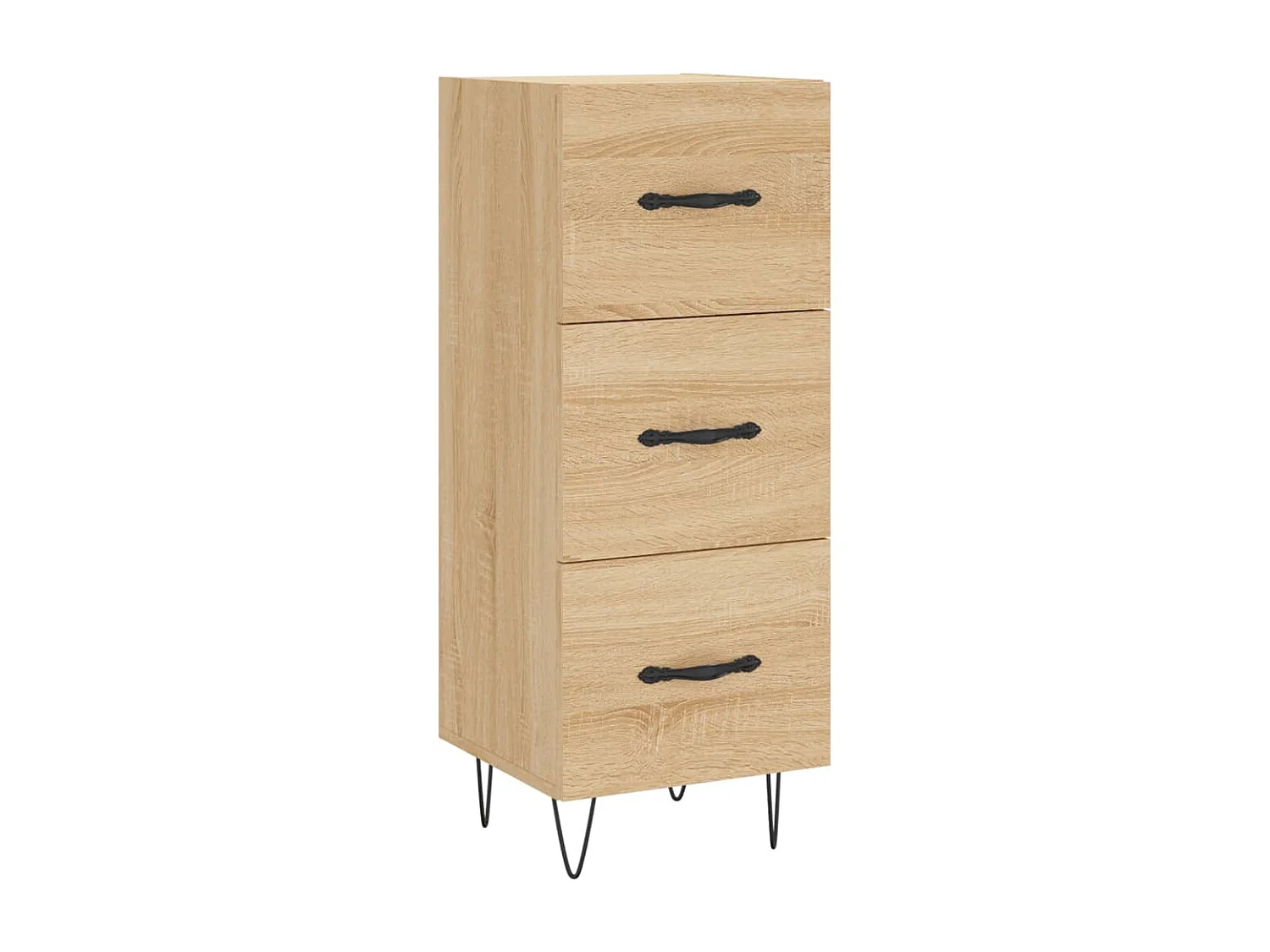 Sideboard Anrichte Sonoma-Eiche 34,5x34x90 cm Holzwerkstoff -RM78262