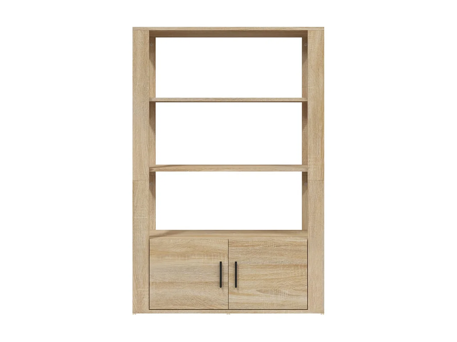 Sideboard Anrichte Sonoma-Eiche 80x30x119,5 cm Holzwerkstoff -RM76399