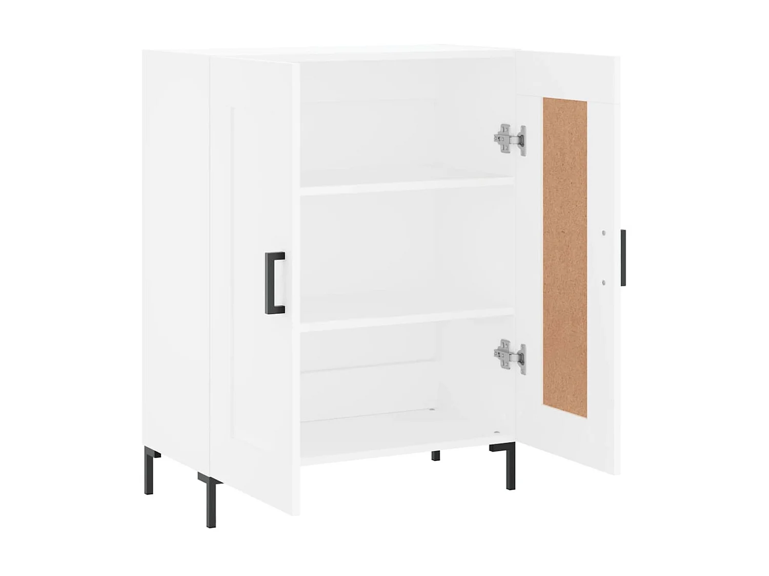 Sideboard Weiß Anrichte 69,5x34x90 cm Holzwerkstoff -RM81102