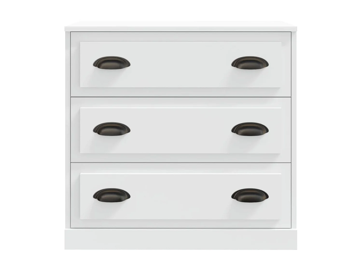 Sideboard Weiß Anrichte 70x35,5x67,5 cm Holzwerkstoff -RM25804