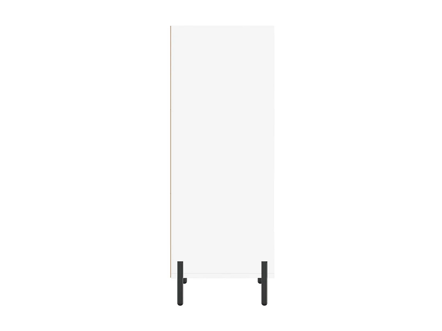 Sideboard Weiß Anrichte 34,5x32,5x90 cm Holzwerkstoff -RM33505