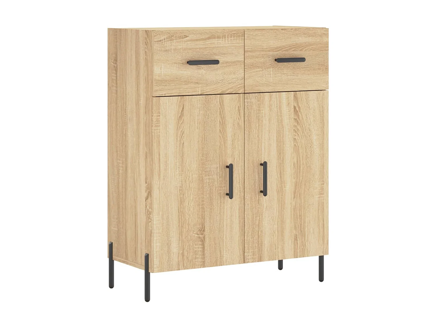 Sideboard Anrichte Sonoma-Eiche 69,5x34x90 cm Holzwerkstoff -RM49256