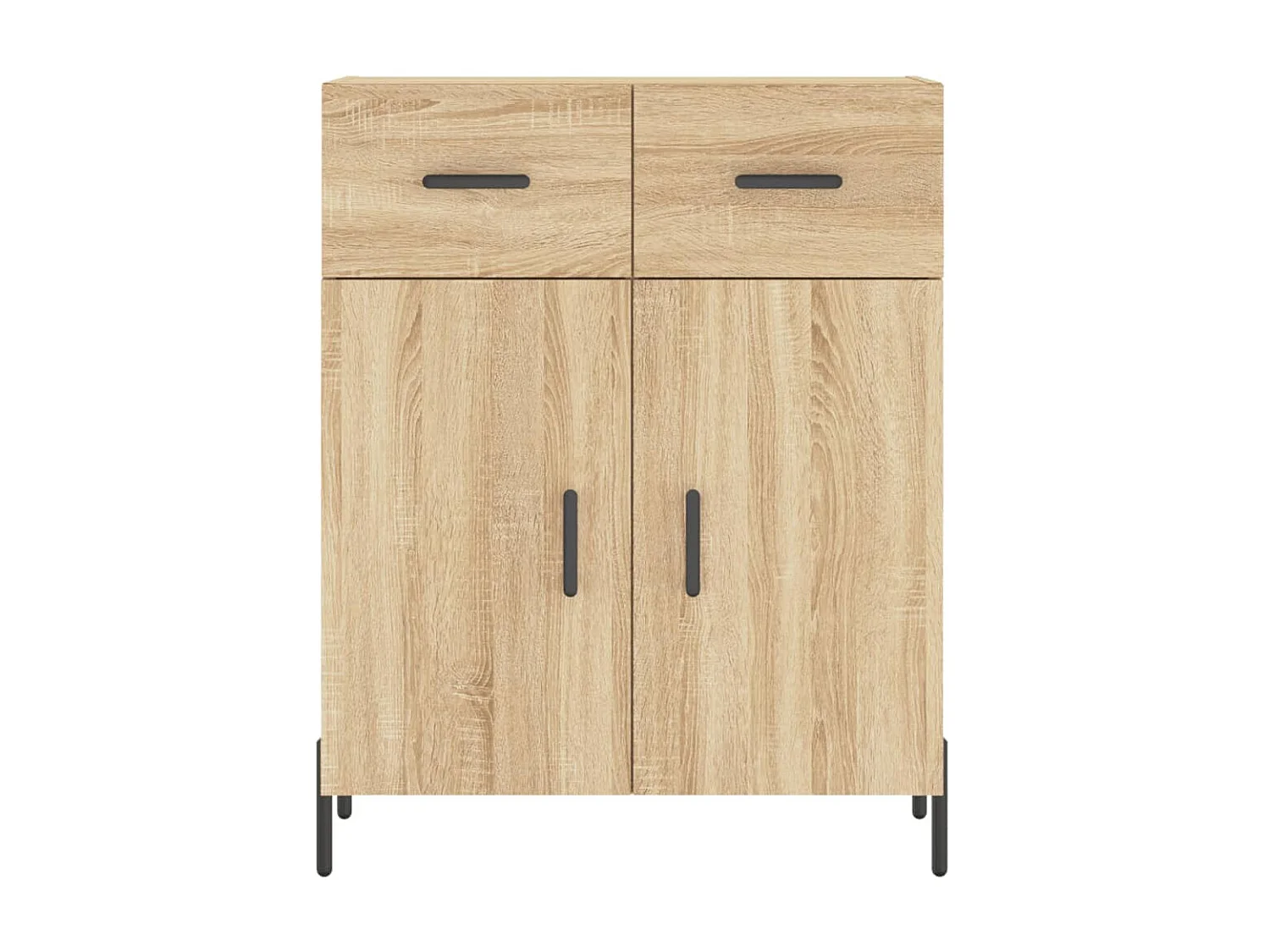 Sideboard Anrichte Sonoma-Eiche 69,5x34x90 cm Holzwerkstoff -RM49256