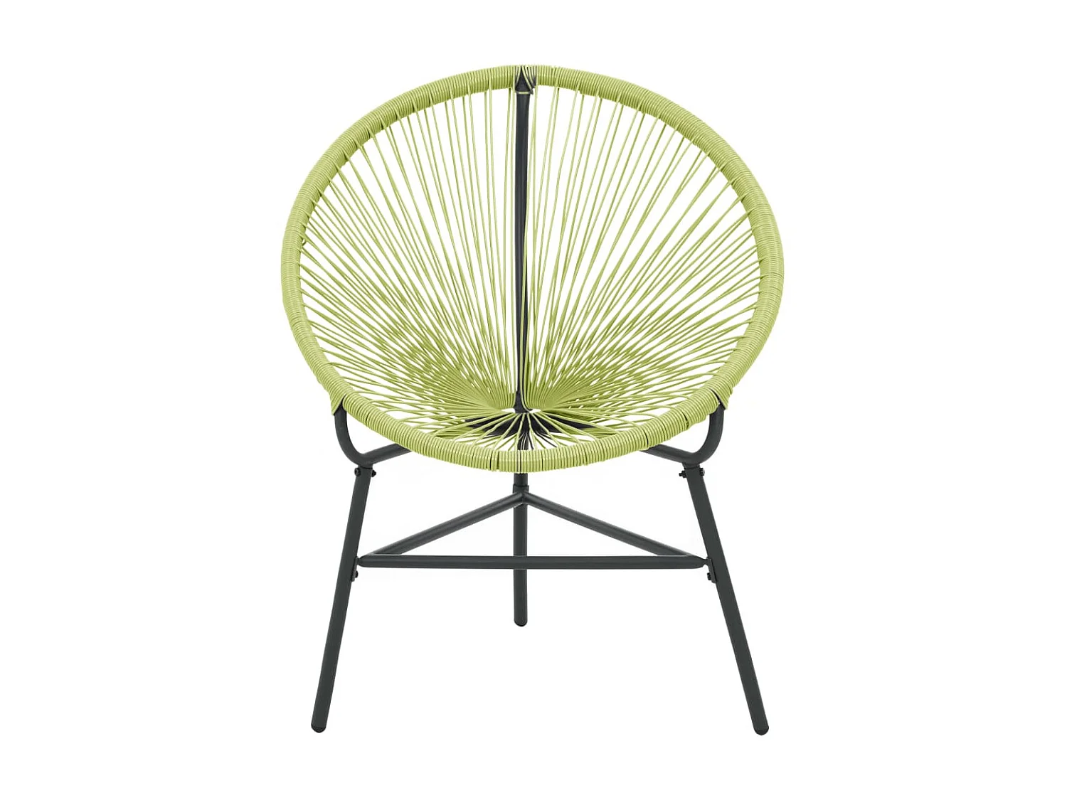 Chaise de jardin Acapulco Résine tressée Vert SEF72498