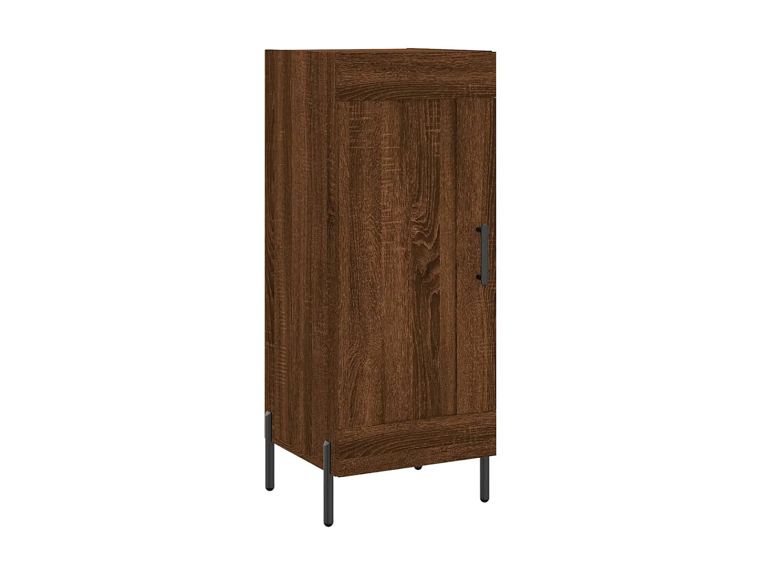 Sideboard Lowboard - Braun Eichen-Optik 34,5x34x90 cm Holzwerkstoff -RM22242