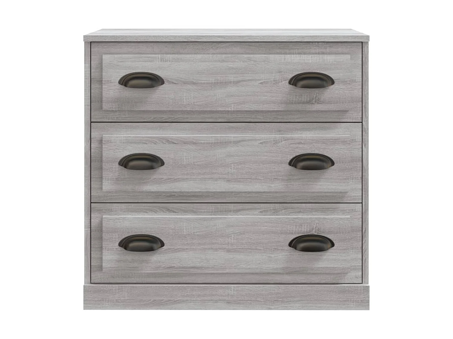 Sideboards Grau im 2er-Set Anrichten Sonoma Holzwerkstoff -RM49442