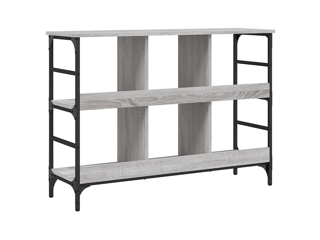 Sideboard Grau Sonoma - Lowboard 102x32x73,5 cm Holzwerkstoff -RM21090