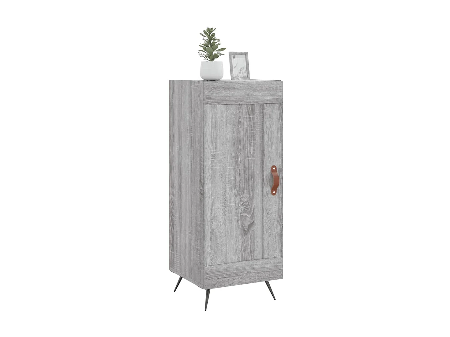 Sideboard Grau Sonoma - Lowboard 34,5x34x90 cm Holzwerkstoff -RM26202