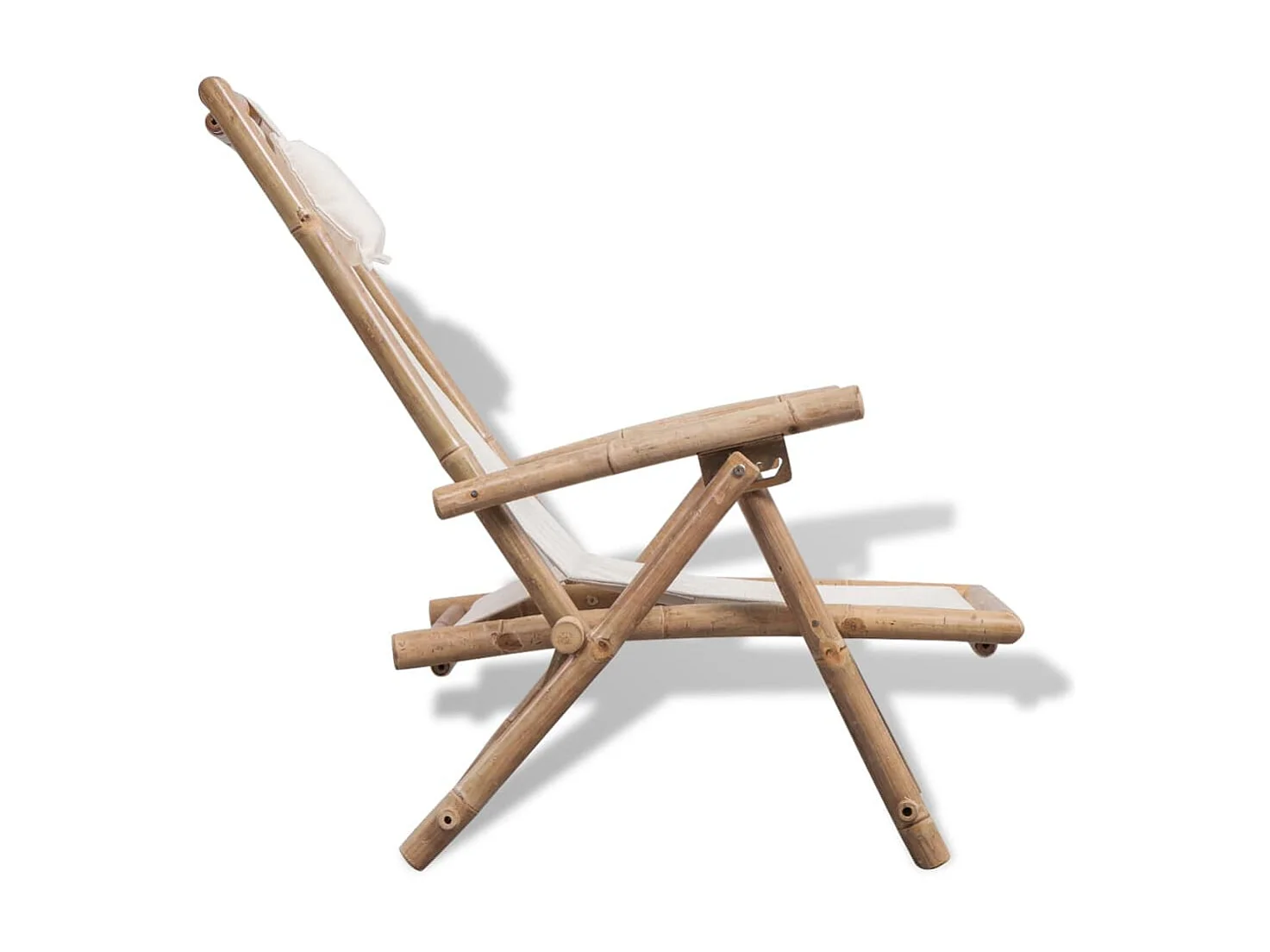 Chaise de jardin d'extérieur Bambou SEF77905