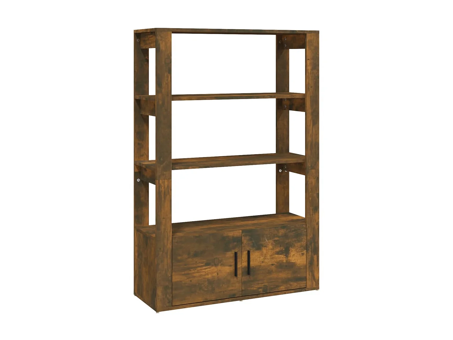 Sideboard Anrichte Räuchereiche 80x30x119,5 cm Holzwerkstoff -RM61533