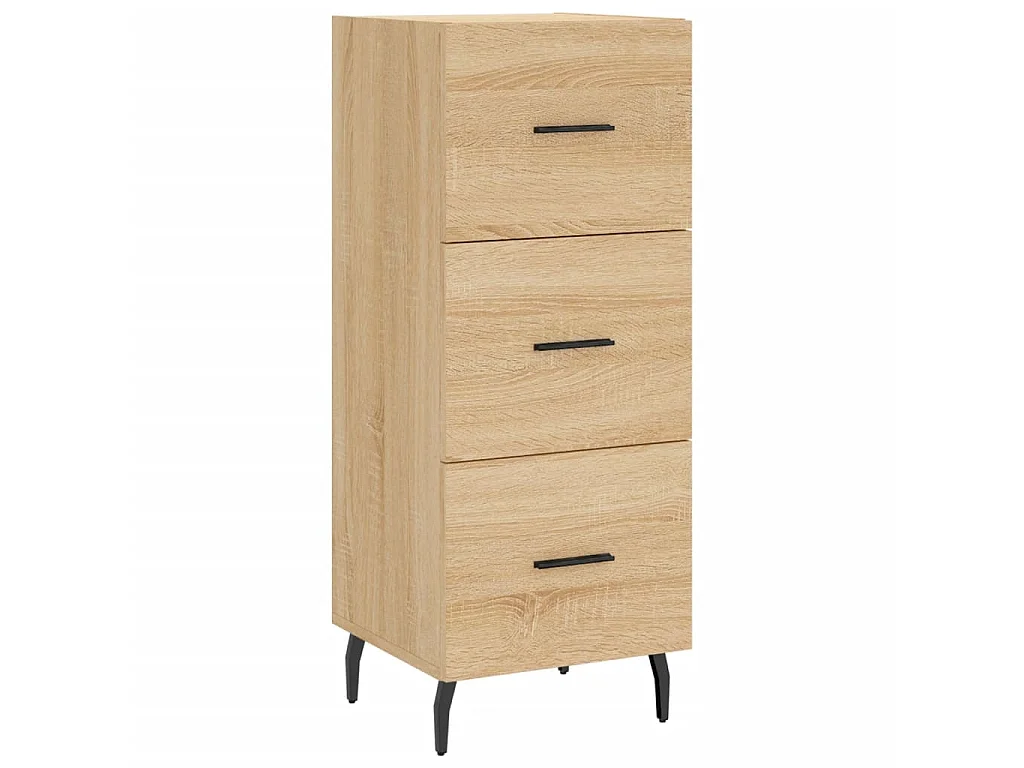Sideboard Anrichte Sonoma-Eiche 34,5x34x90 cm Holzwerkstoff -RM60980