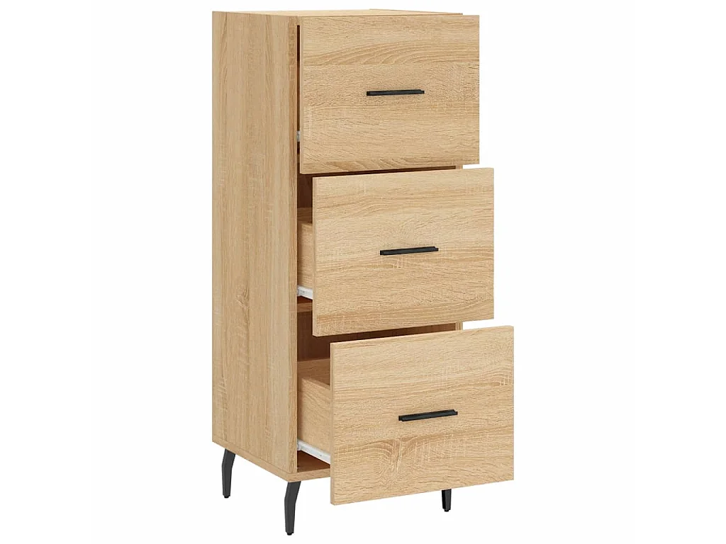 Sideboard Anrichte Sonoma-Eiche 34,5x34x90 cm Holzwerkstoff -RM60980