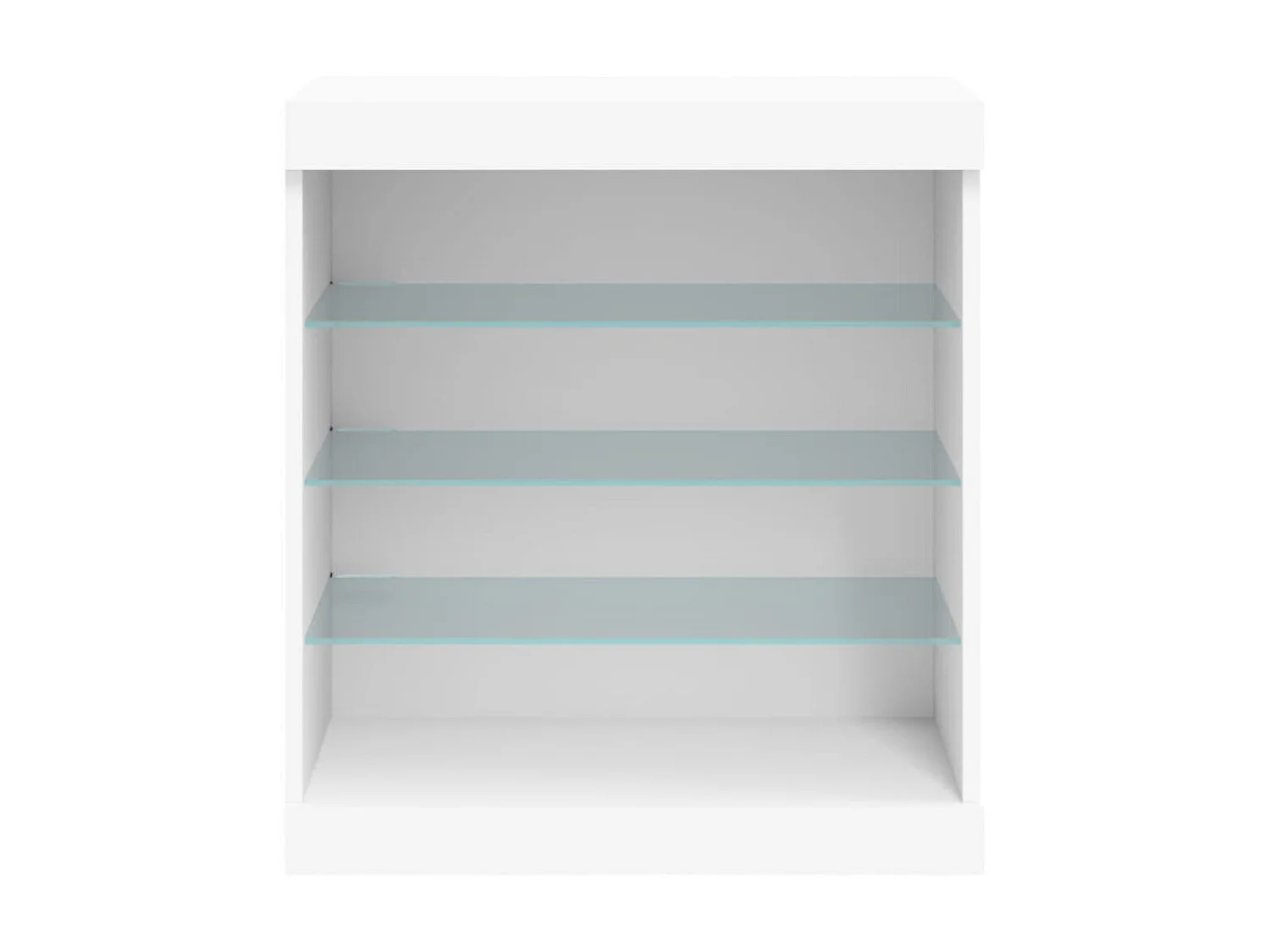 Sideboard Anrichte mit LED-Beleuchtung Weiß 60,5x37x67 cm -RM40716