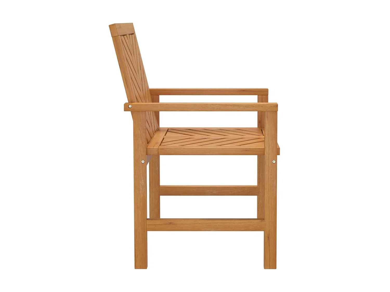 Sillas de comedor para jardín 3 uds madera maciza acacia ES26535