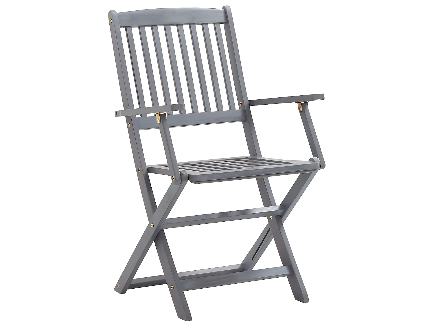 Klappbare Gartenstühle 4 Stk.| Outdoor-Stuhl mit Kissen Massivholz Akazie -gkd931678