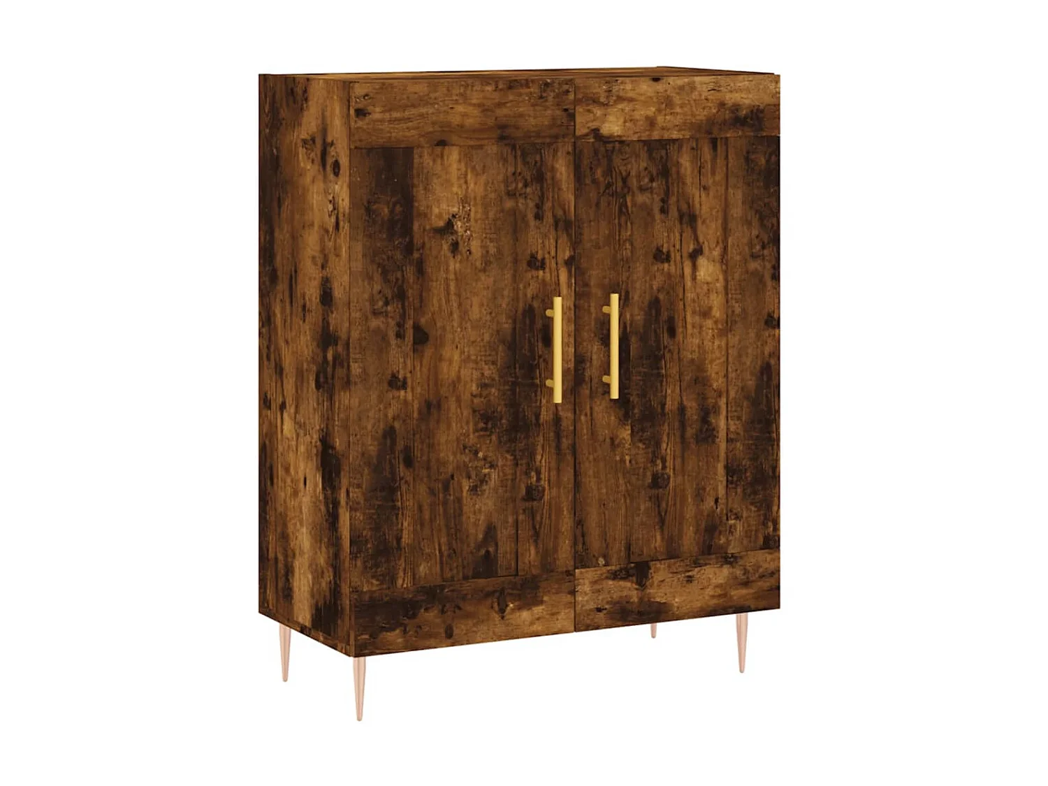 Sideboard Anrichte Räuchereiche 69,5x34x90 cm Holzwerkstoff -RM68125
