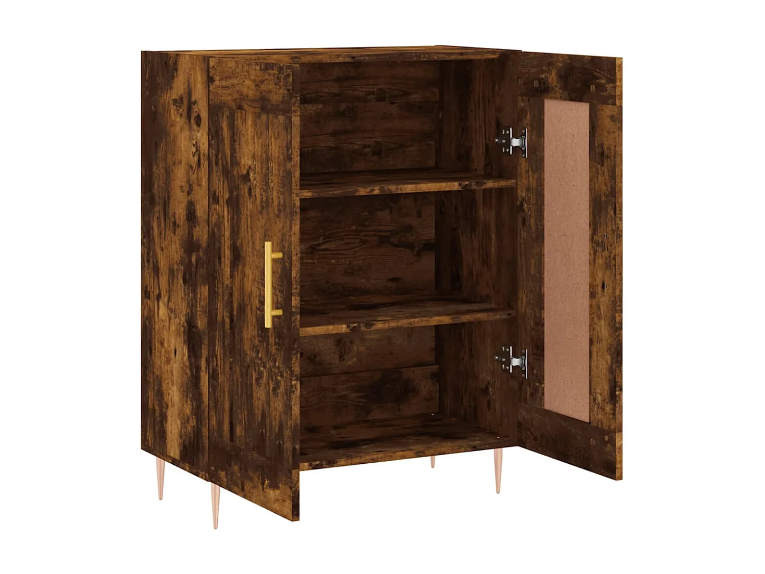 Sideboard Anrichte Räuchereiche 69,5x34x90 cm Holzwerkstoff -RM68125