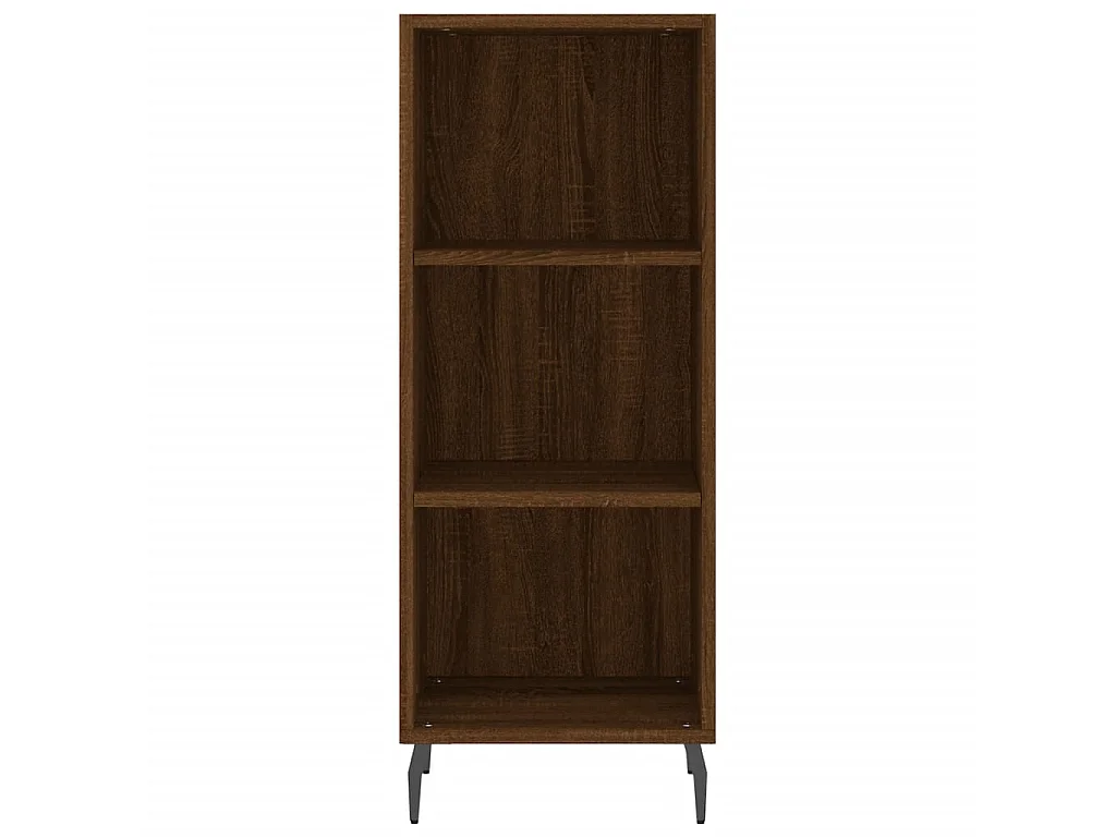 Sideboard Lowboard - Braun Eichen-Optik 34,5x32,5x90 cm Holzwerkstoff -RM37724