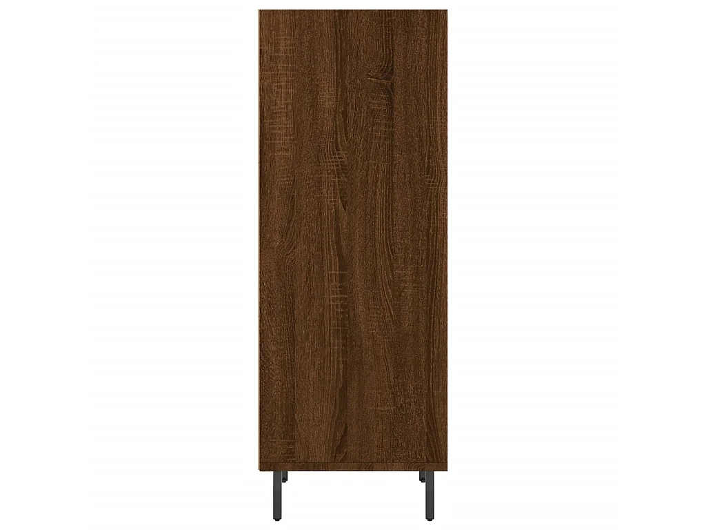 Sideboard Lowboard - Braun Eichen-Optik 34,5x32,5x90 cm Holzwerkstoff -RM37724