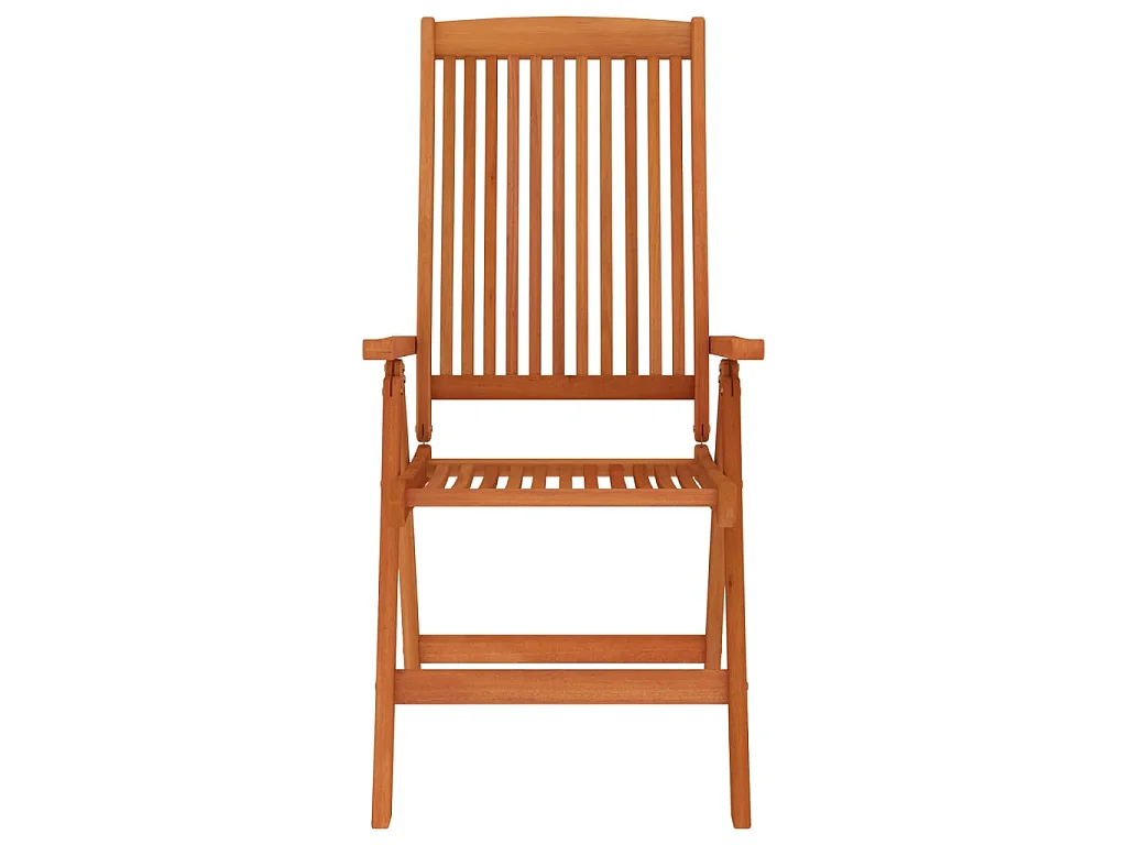 Klappbare Gartenstühle 4 Stk.| Outdoor-Stuhl Massivholz Eukalyptus -gkd454338