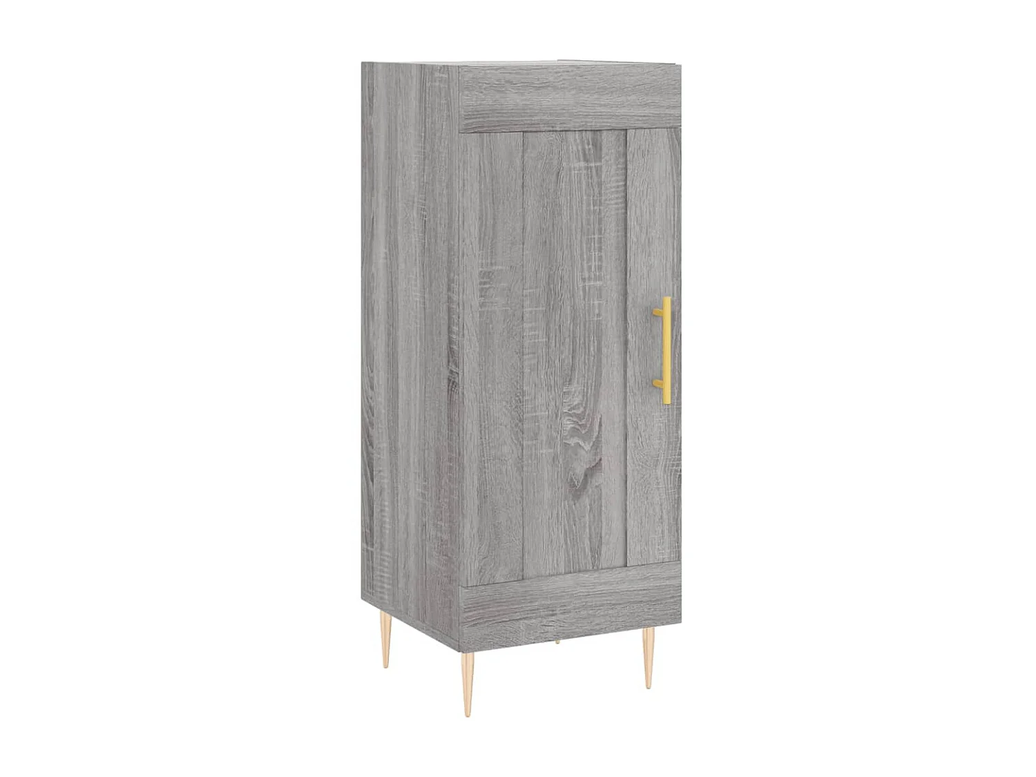Sideboard Grau Sonoma - Lowboard 34,5x34x90 cm Holzwerkstoff -RM60392