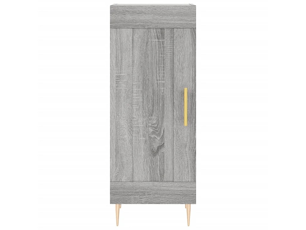 Sideboard Grau Sonoma - Lowboard 34,5x34x90 cm Holzwerkstoff -RM60392