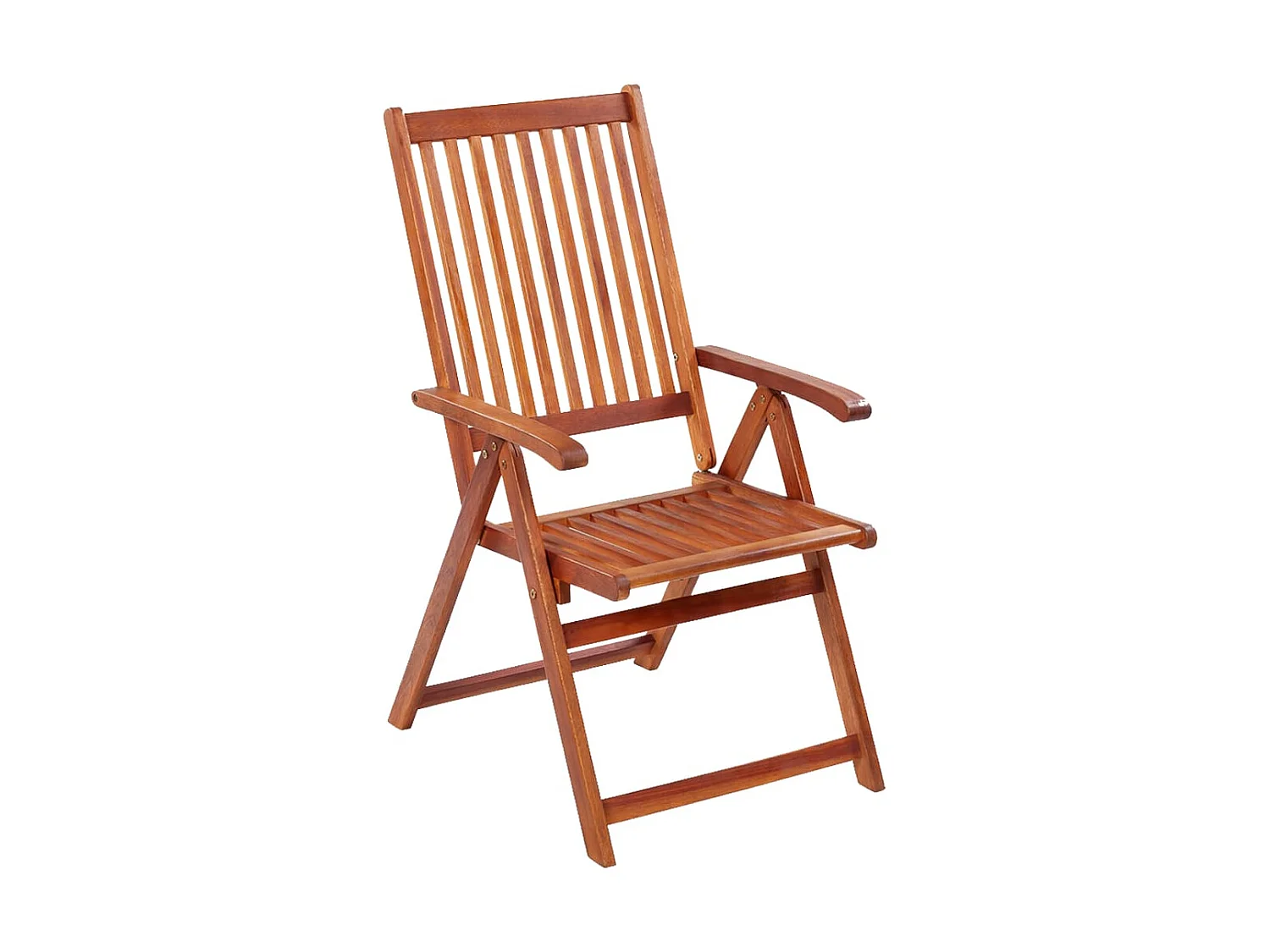 Chaises pliables de jardin 3 pcs Bois d'acacia solide SEF30091